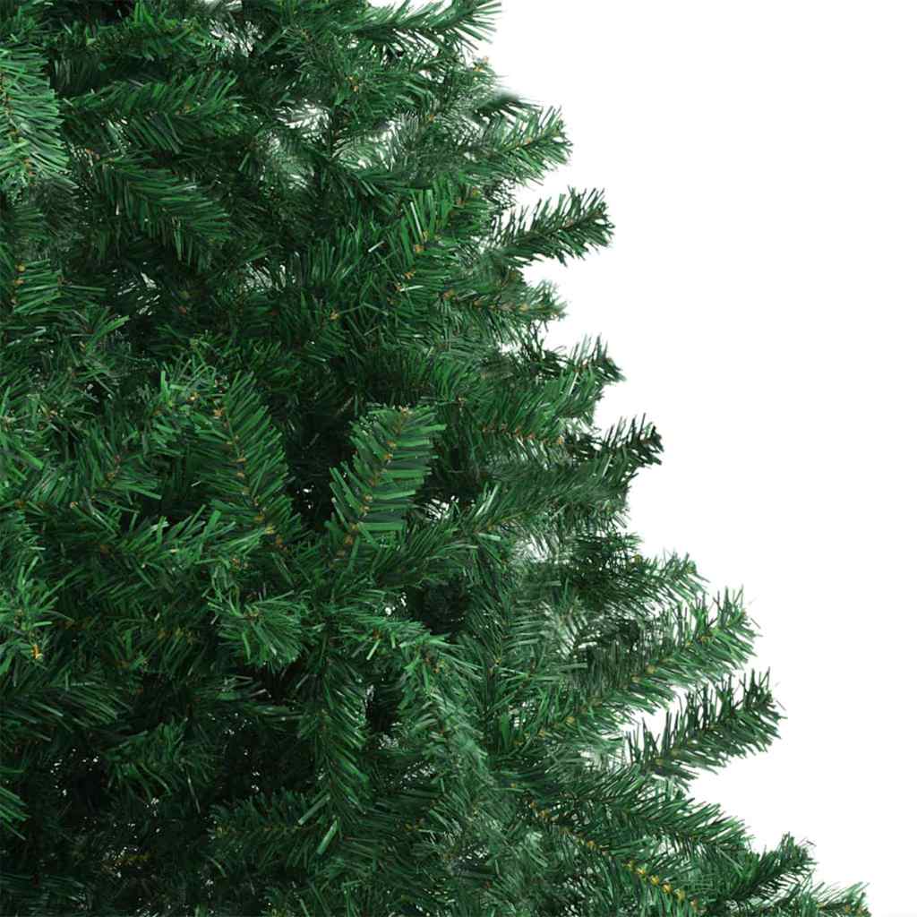 Christmas Tree with Decorative String Lights Green 400 cm PVC