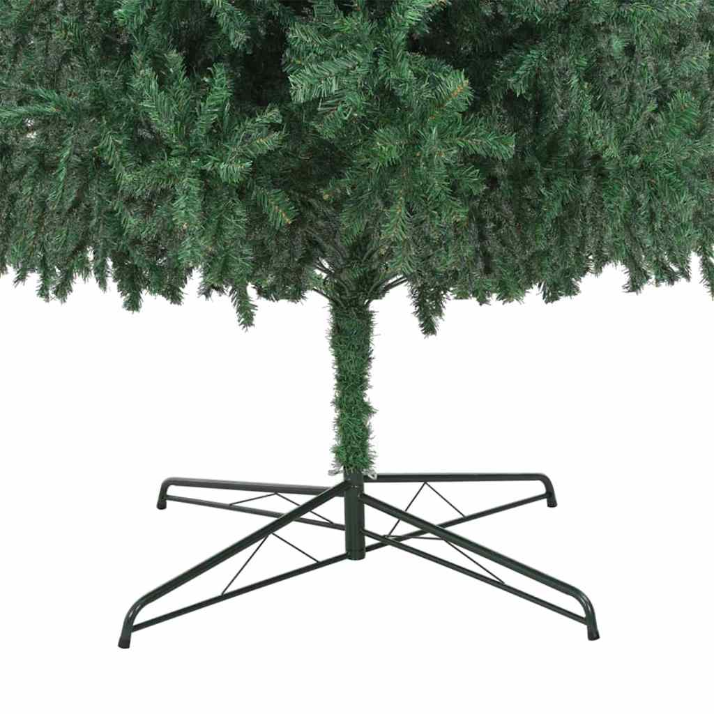 Christmas Tree with Decorative String Lights Green 400 cm PVC