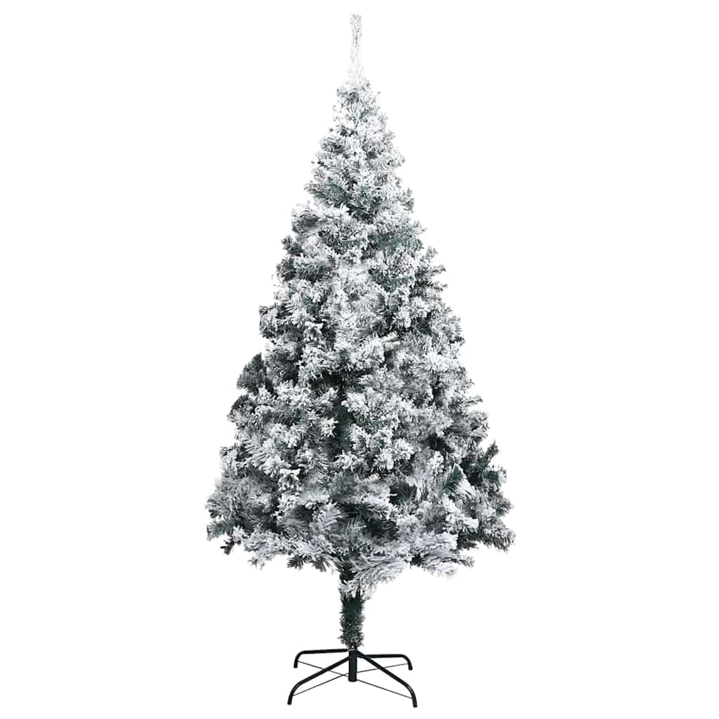 Artificial Pre-lit Christmas Tree with Stand Green 400 cm PVC