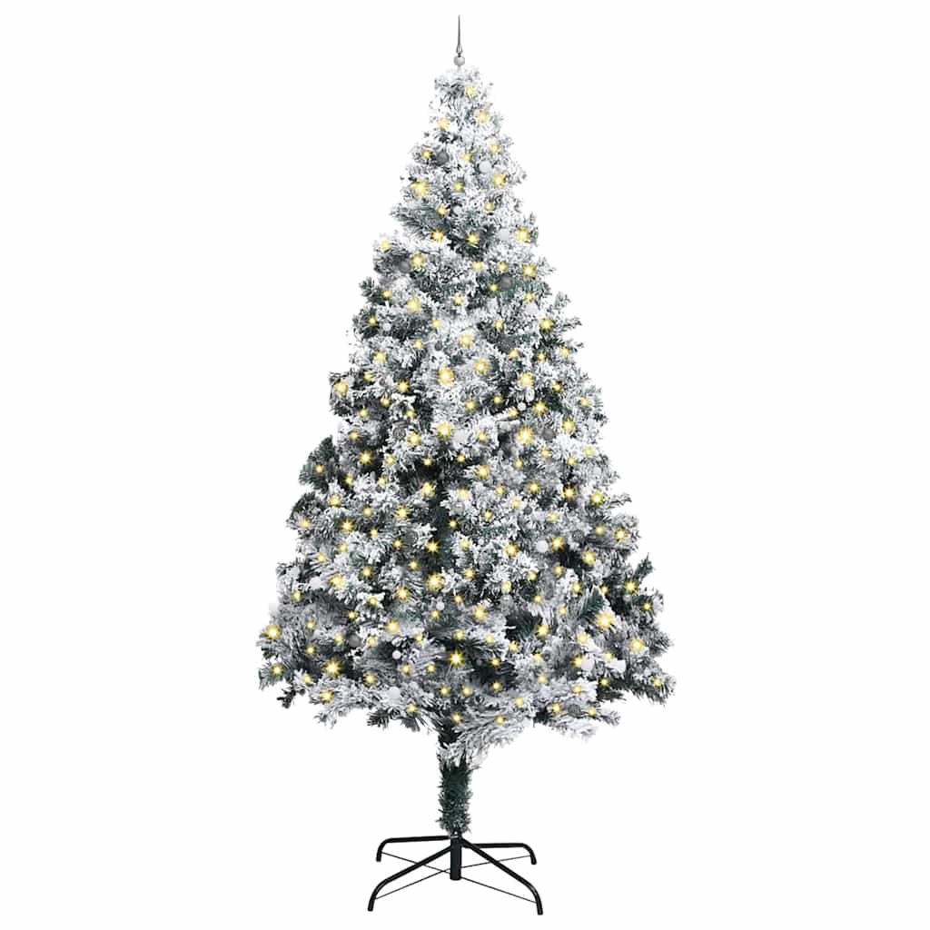 Artificial Pre-lit Christmas Tree with Ball Set Green 400 cm