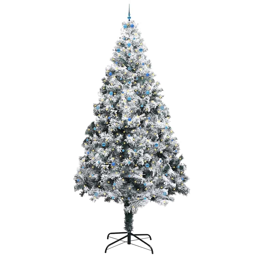 Artificial Pre-lit Christmas Tree with Ball Set Green 400 cm
