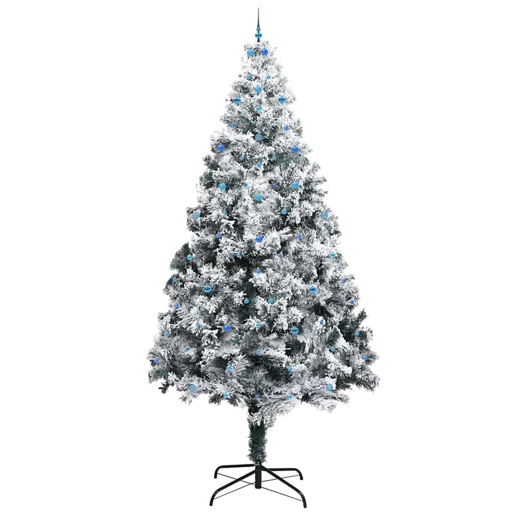 Artificial Pre-lit Christmas Tree with Ball Set Green 400 cm