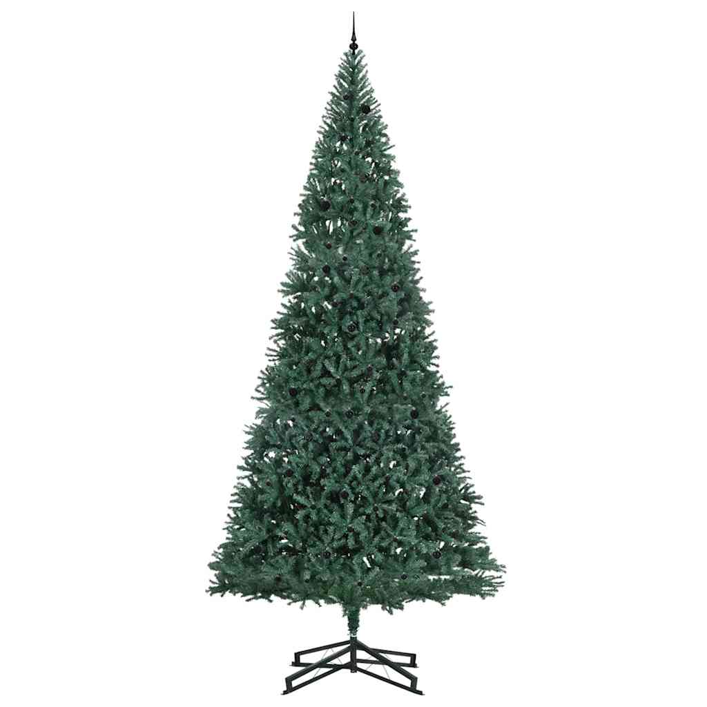 Artificial Pre-lit Christmas Tree with Ball Set Green 500 cm