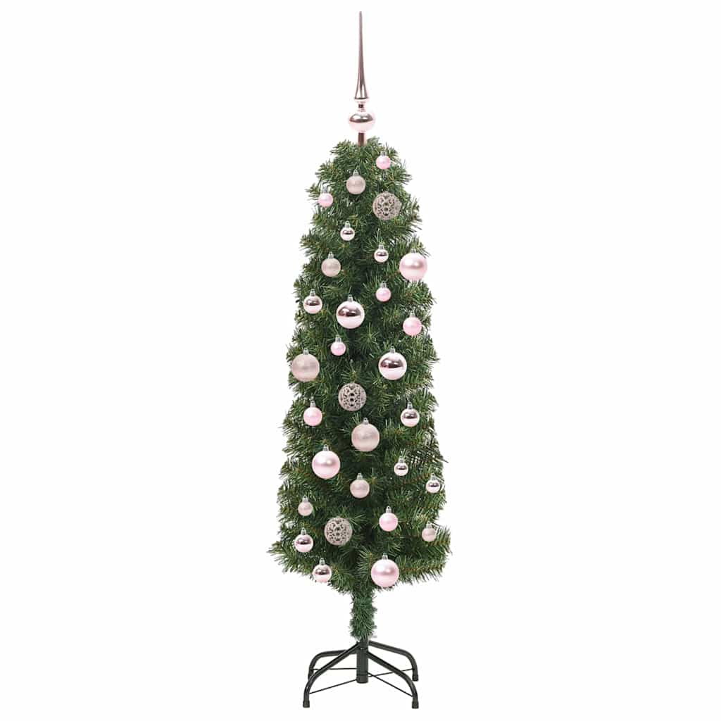 Artificial Christmas Tree with 150 LEDs with Stand Green 120 cm