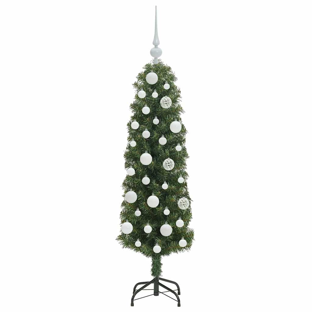 Artificial Christmas Tree with 150 LEDs with Stand Green 120 cm