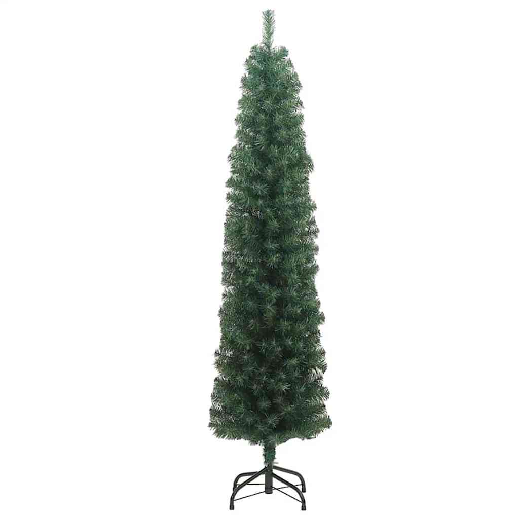 Artificial Christmas Tree with 300 LEDs with Stand Green 180 cm