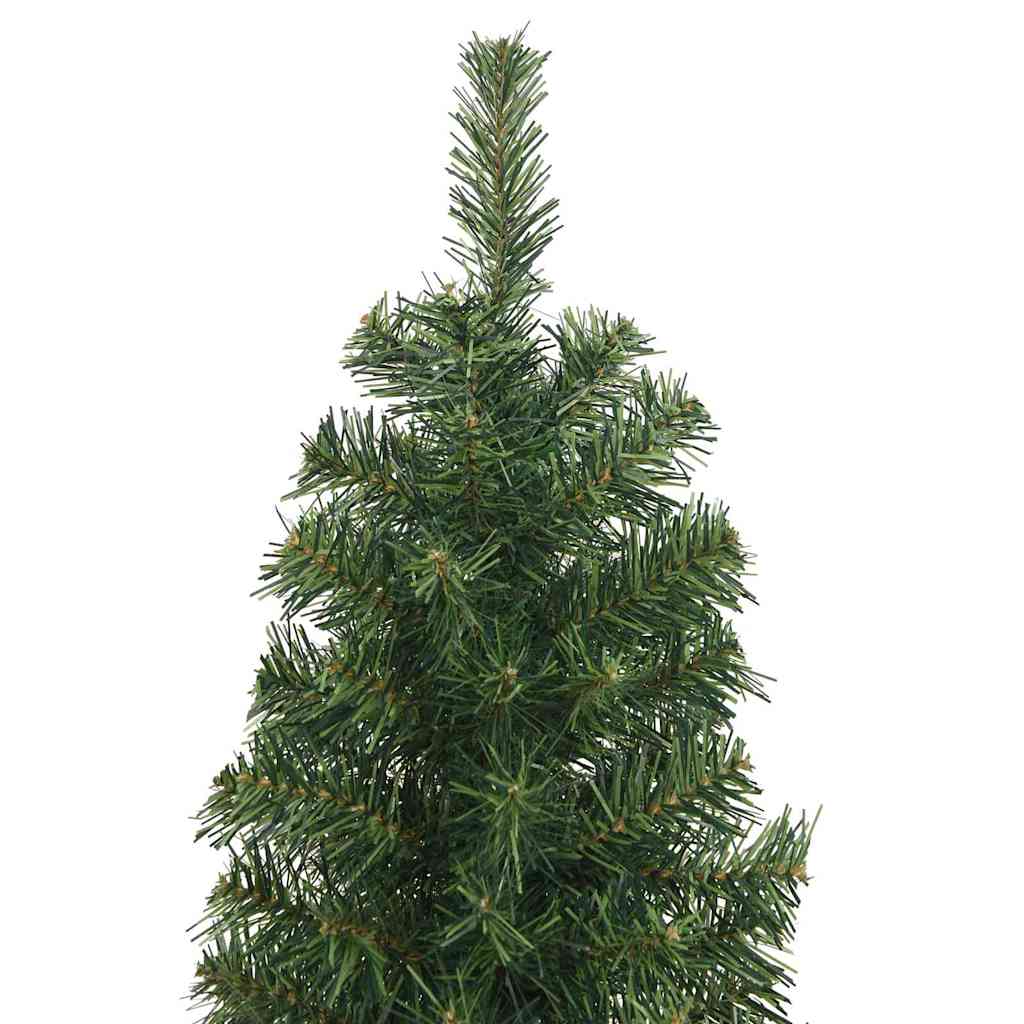 Artificial Christmas Tree with 300 LEDs with Stand Green 210 cm