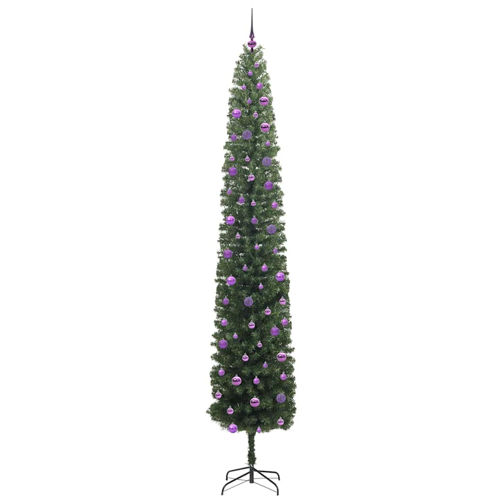 Artificial Christmas Tree with 300 LEDs with Stand Green 270 cm