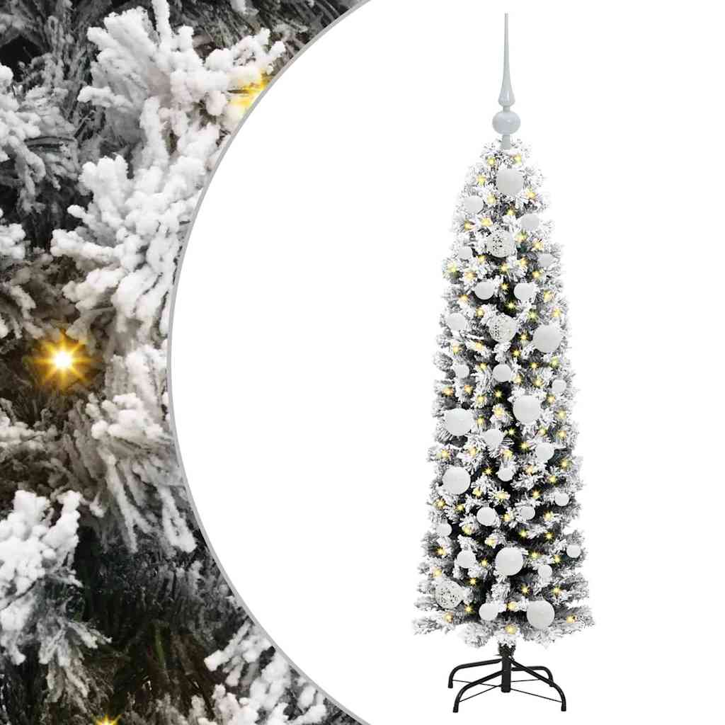 Artificial Christmas Tree with 150 LEDs with Stand Green 120 cm