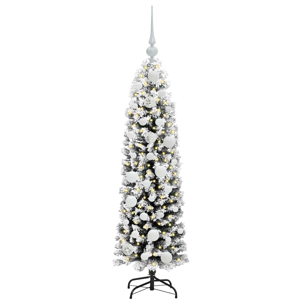 Artificial Christmas Tree with 150 LEDs with Stand Green 120 cm
