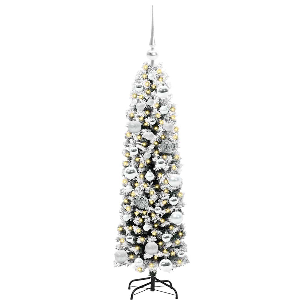 Artificial Christmas Tree with 150 LEDs with Stand Green 120 cm