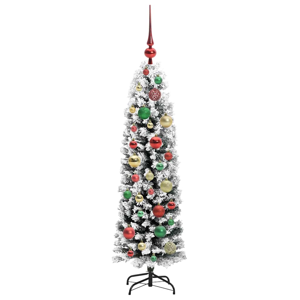 Artificial Christmas Tree with 150 LEDs with Stand Green 120 cm