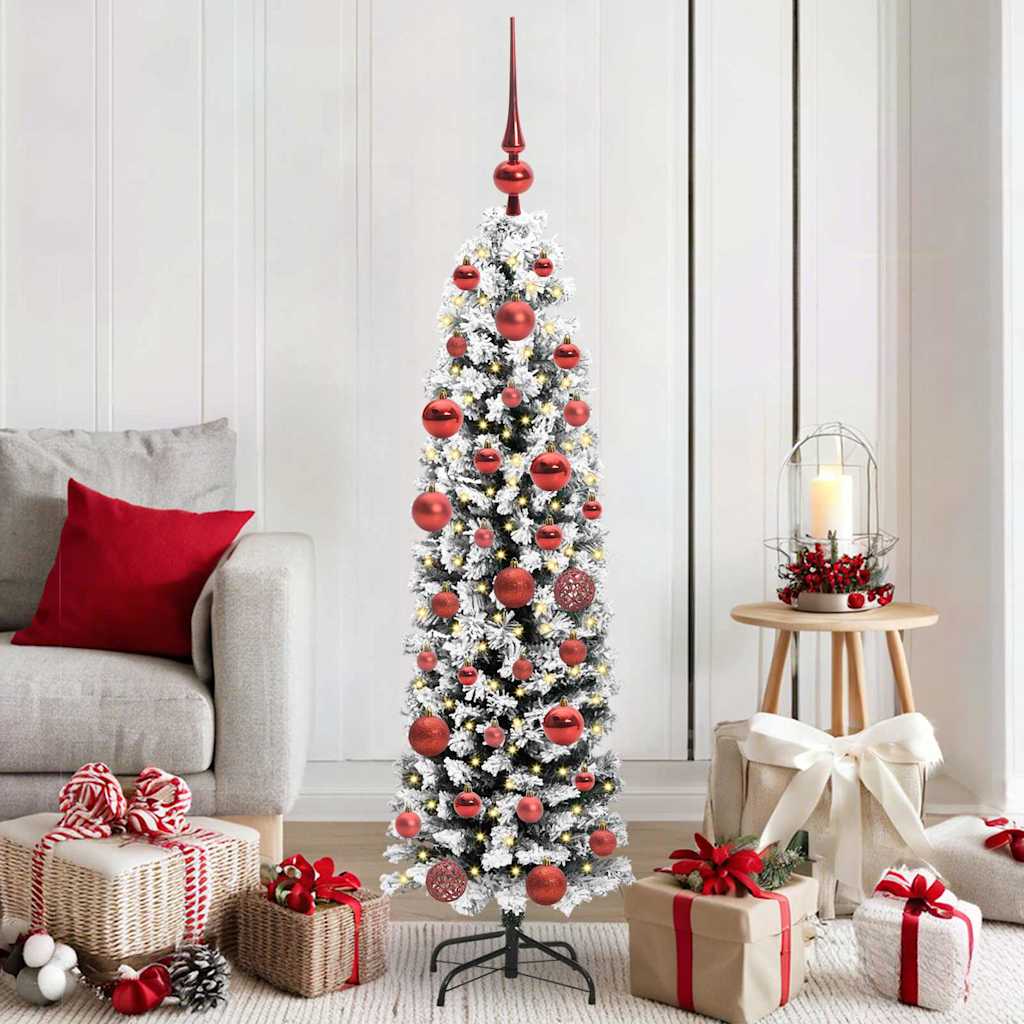 Artificial Christmas Tree with 150 LEDs with Stand Green 150 cm