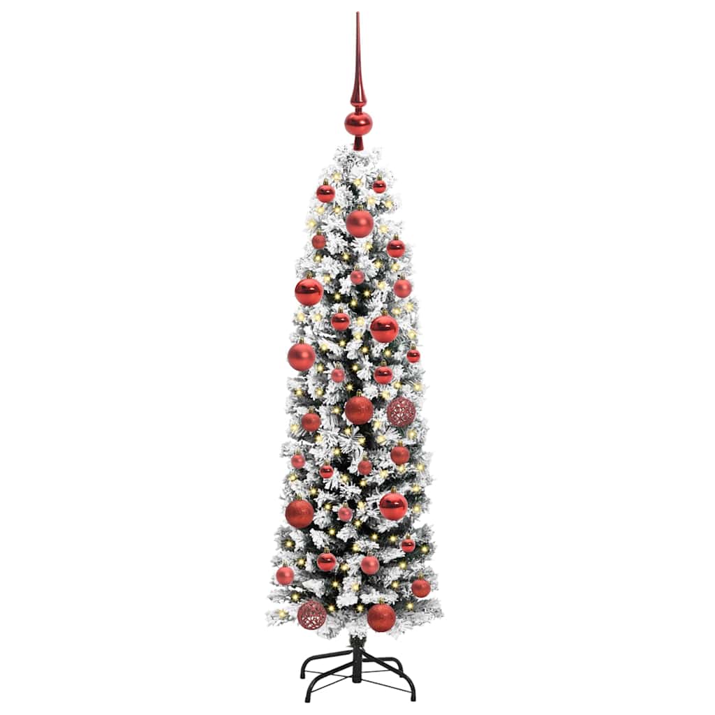 Artificial Christmas Tree with 150 LEDs with Stand Green 150 cm
