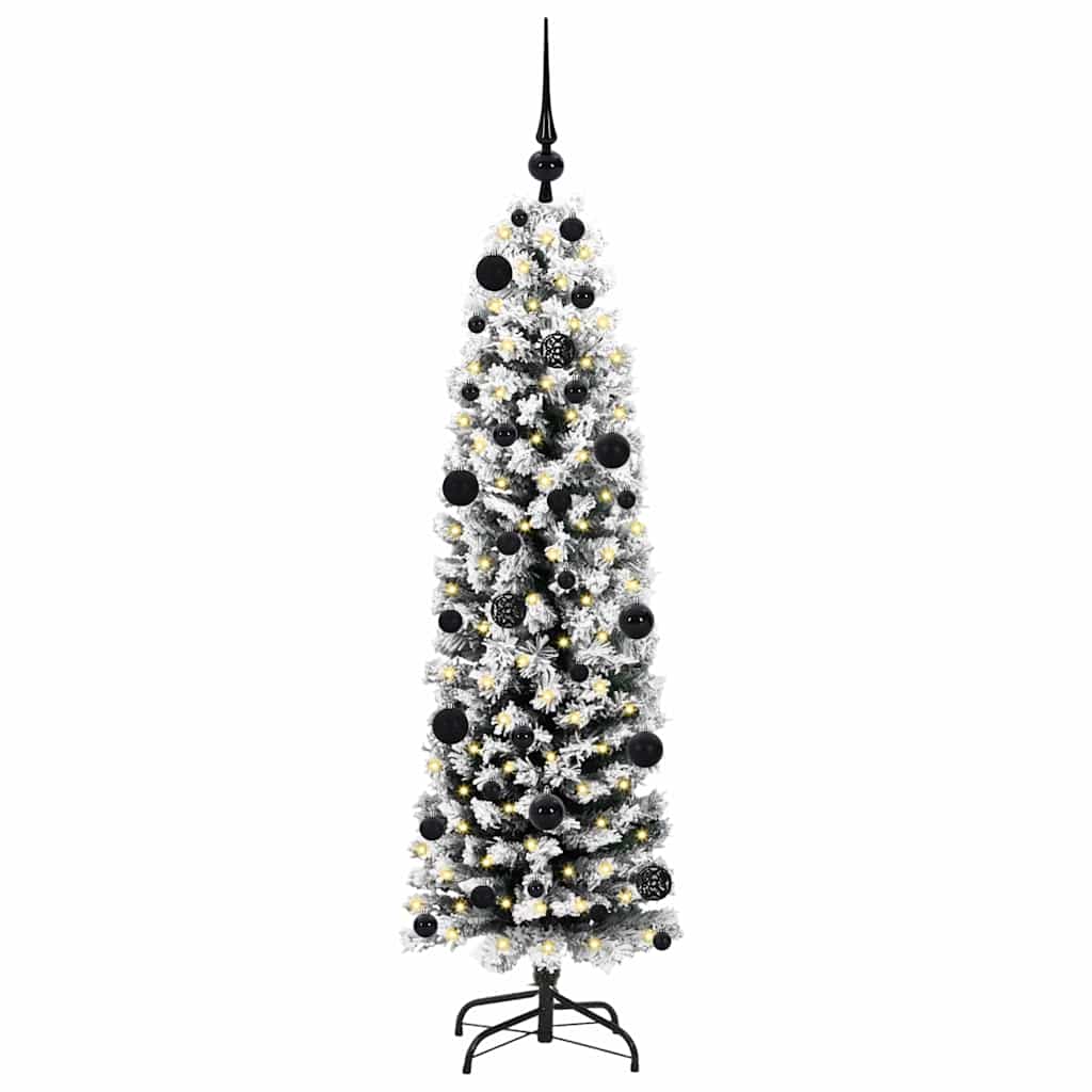 Artificial Christmas Tree with 150 LEDs with Stand Green 150 cm