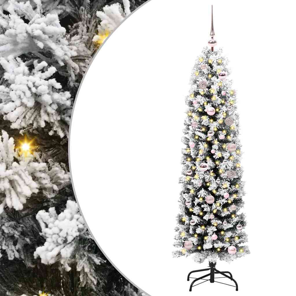 Artificial Christmas Tree with 150 LEDs with Stand Green 150 cm