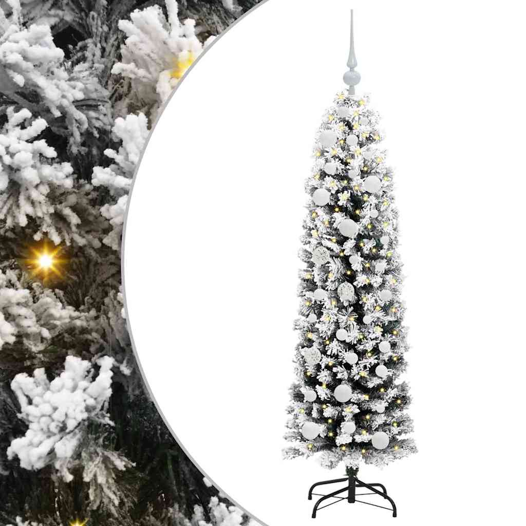 Artificial Christmas Tree with 150 LEDs with Stand Green 150 cm