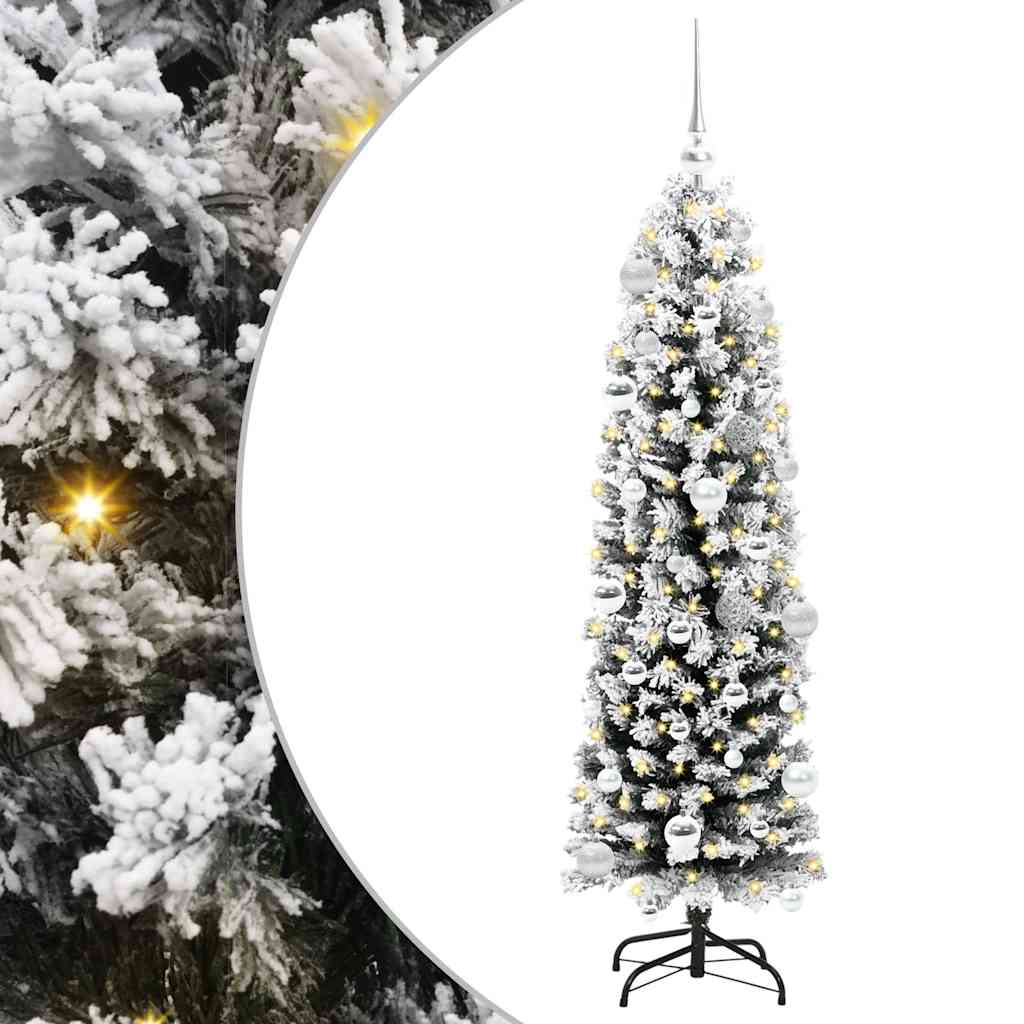 Artificial Christmas Tree with 150 LEDs with Stand Green 150 cm