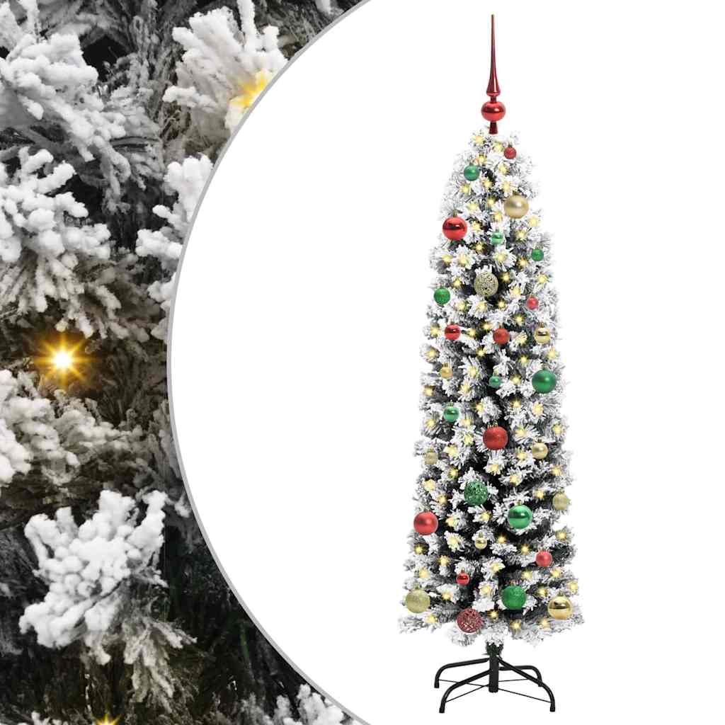 Artificial Christmas Tree with 150 LEDs with Stand Green 150 cm