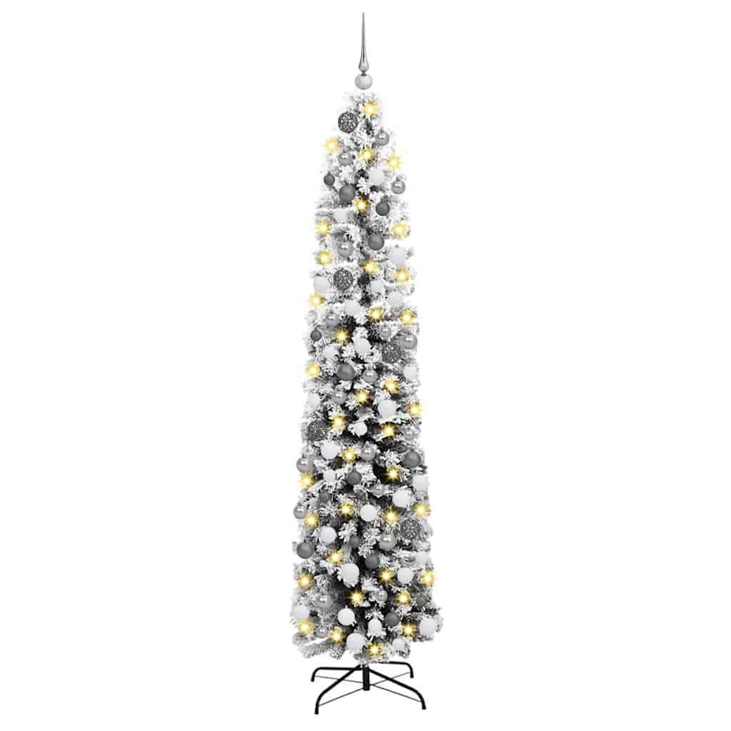 Artificial Christmas Tree with 300 LEDs with Stand Green 180 cm