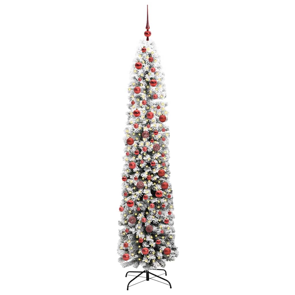 Artificial Christmas Tree with 300 LEDs with Stand Green 180 cm