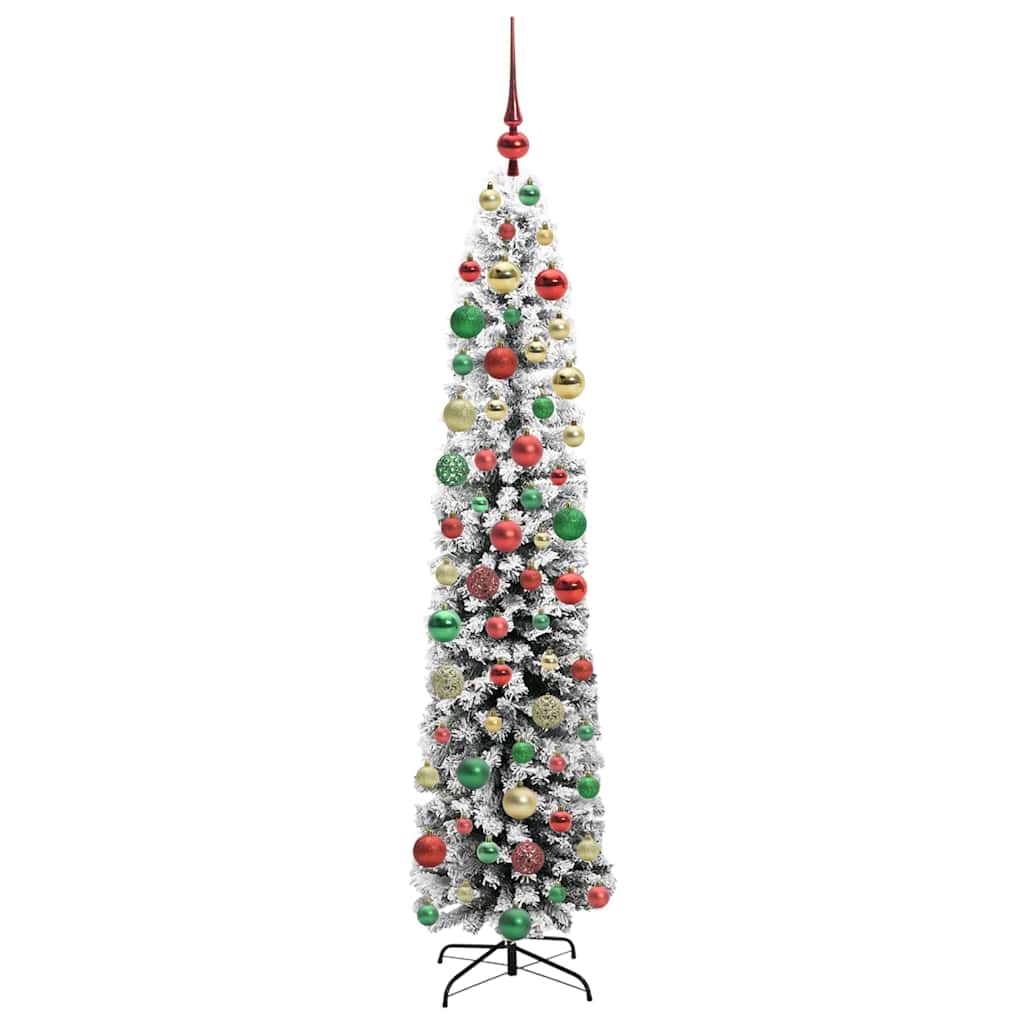 Artificial Christmas Tree with 300 LEDs with Stand Green 180 cm