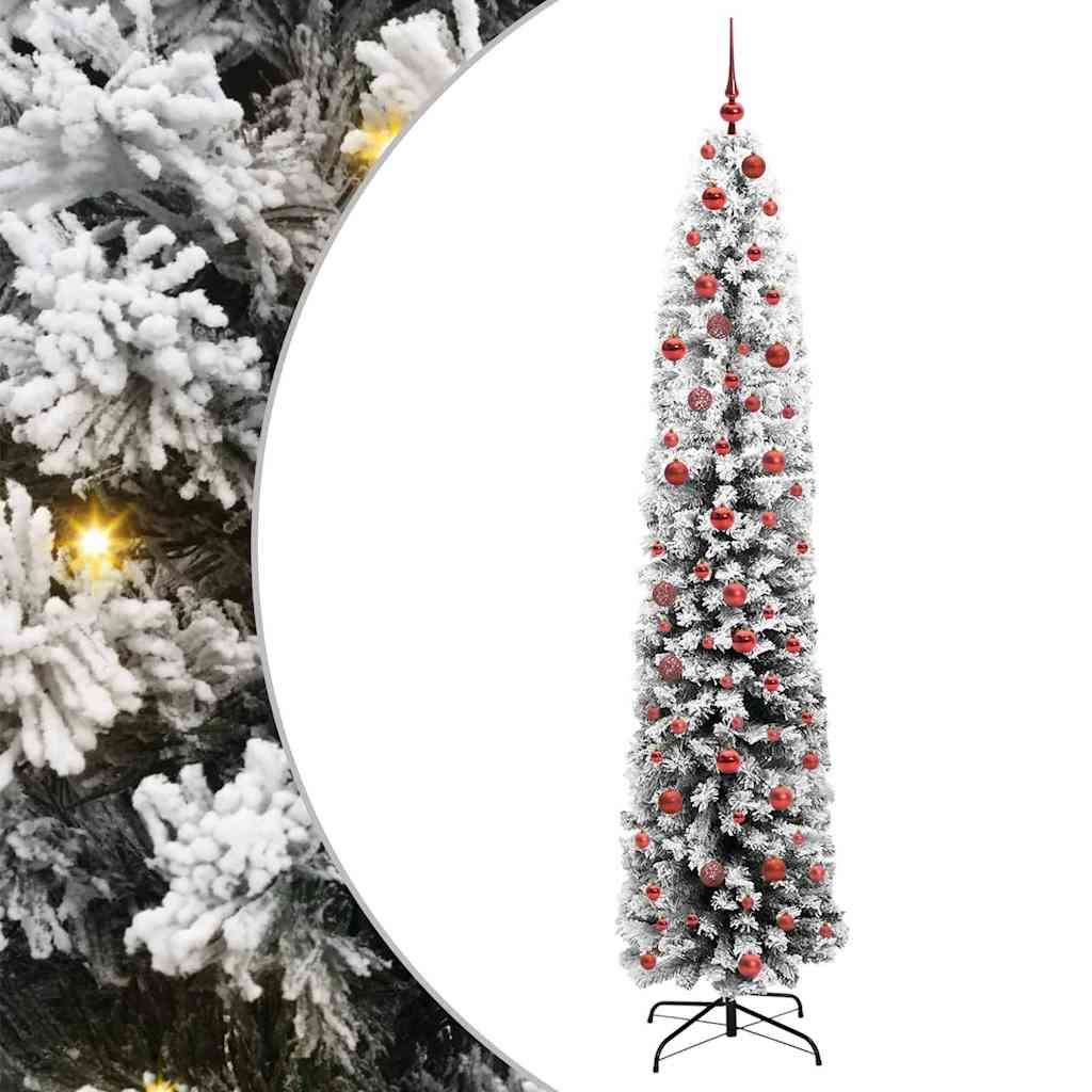 Artificial Christmas Tree with 300 LEDs with Stand Green 210 cm