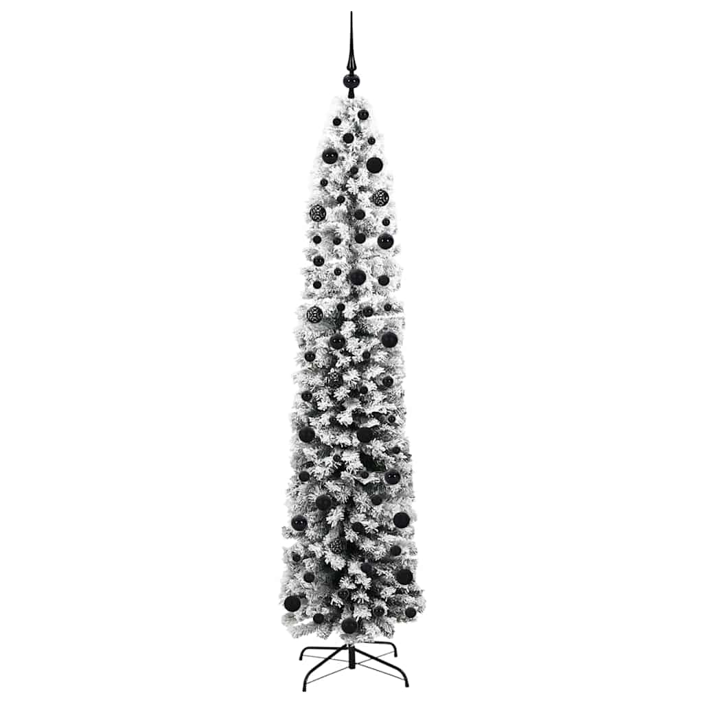 Artificial Christmas Tree with 300 LEDs with Stand Green 210 cm