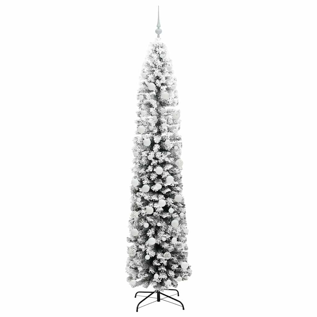 Artificial Christmas Tree with 300 LEDs with Stand Green 210 cm