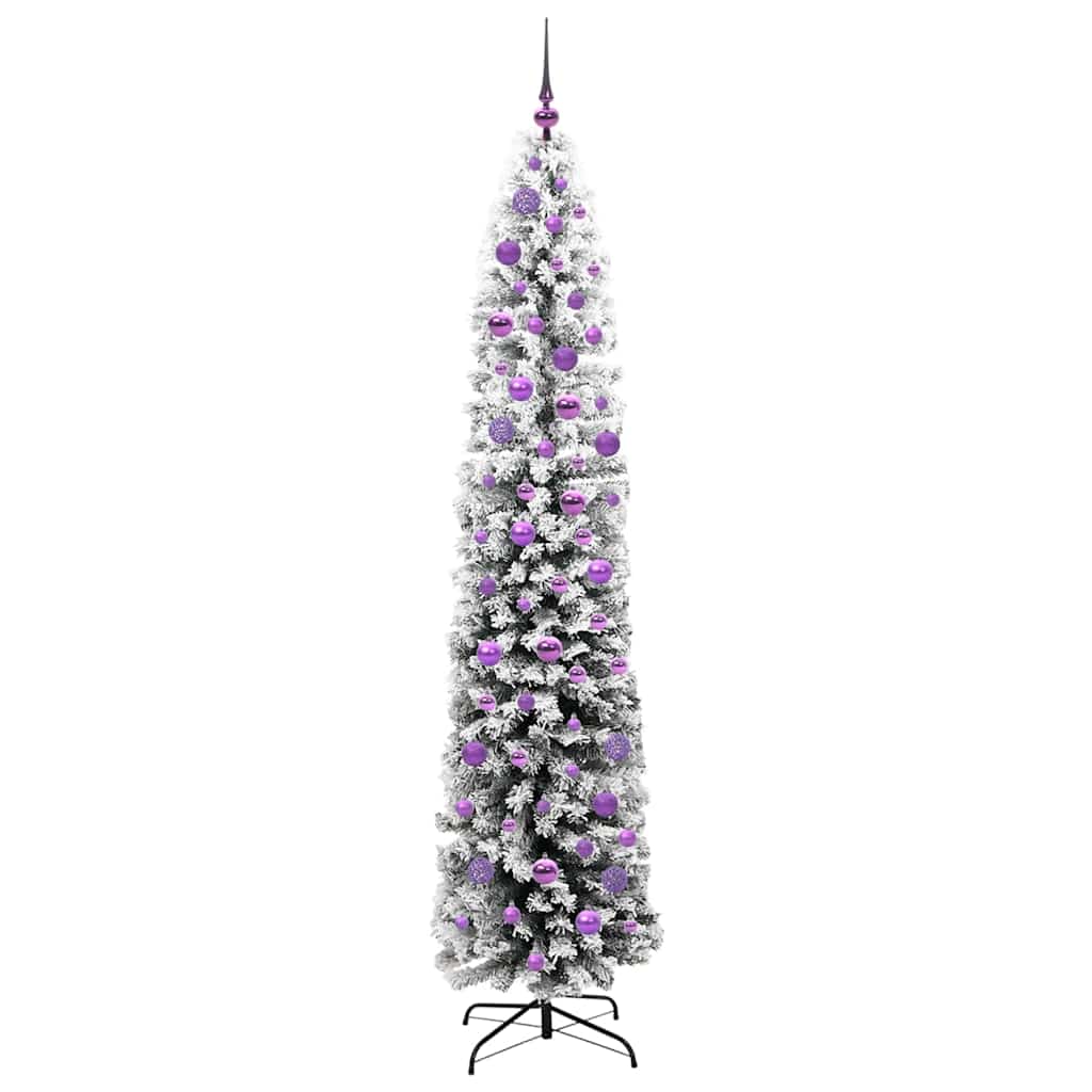 Artificial Christmas Tree with 300 LEDs with Stand Green 210 cm