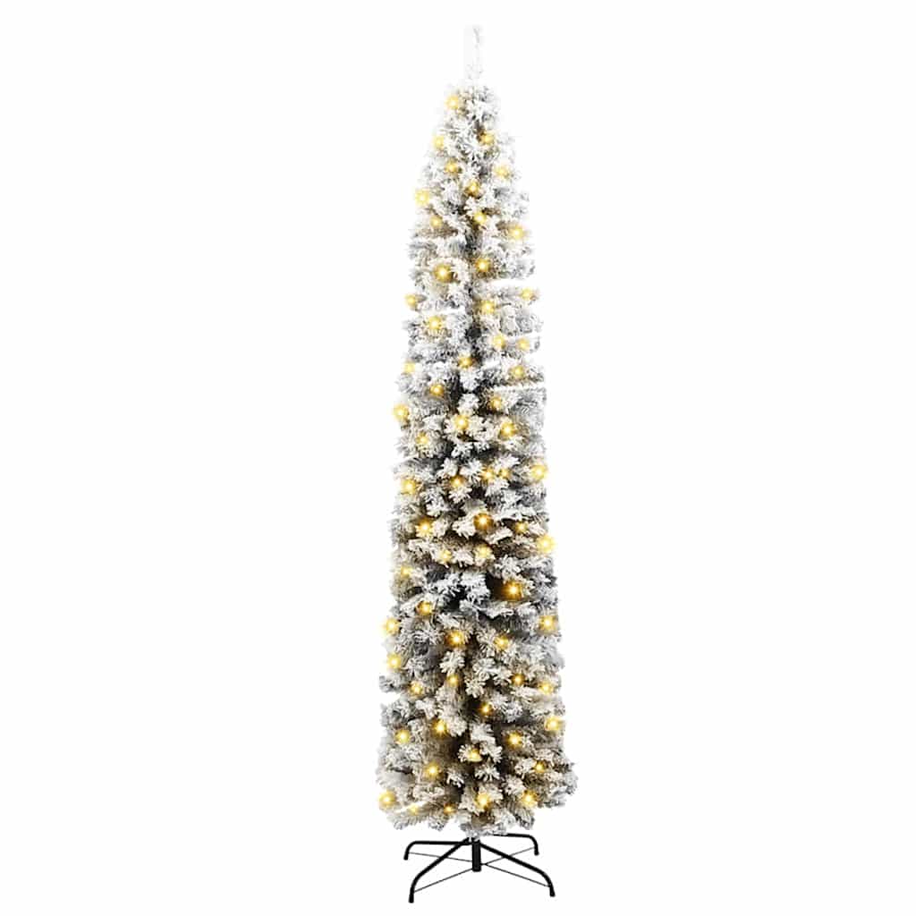 Artificial Christmas Tree with 300 LEDs with Stand Green 240 cm