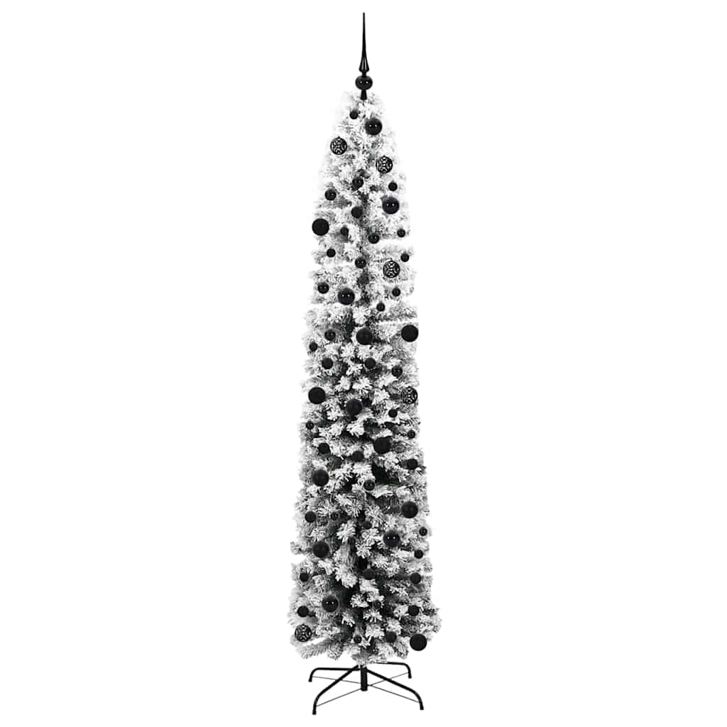 Artificial Christmas Tree with 300 LEDs with Stand Green 240 cm
