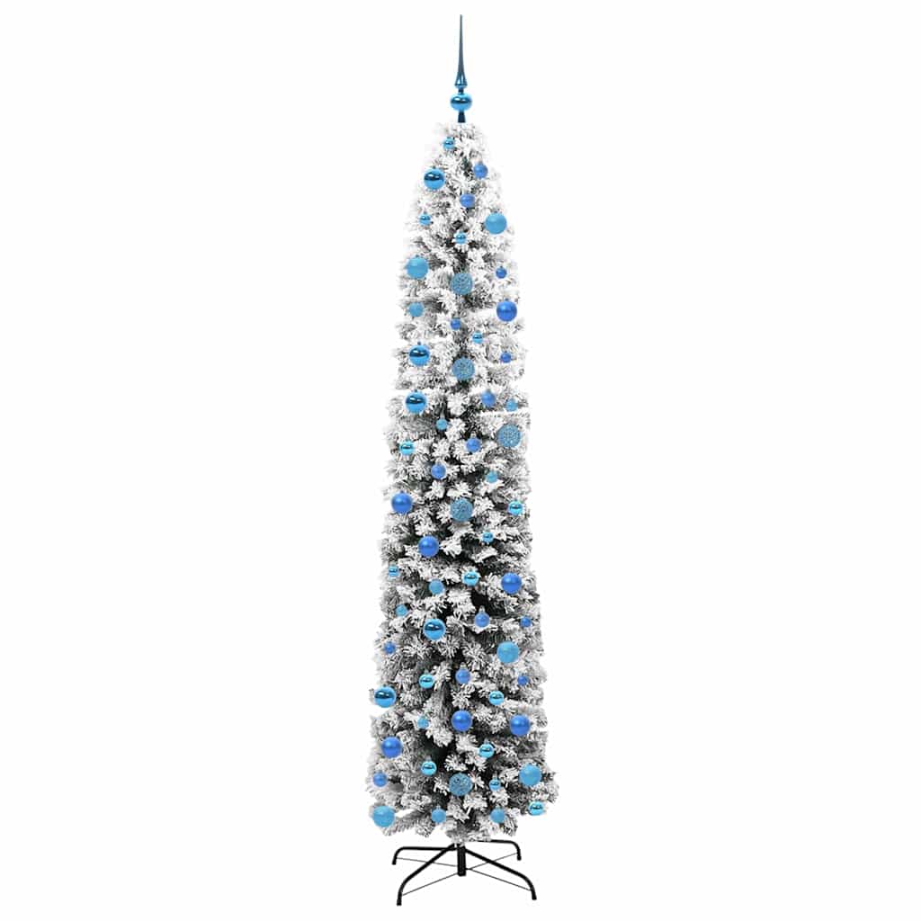 Artificial Christmas Tree with 300 LEDs with Stand Green 240 cm