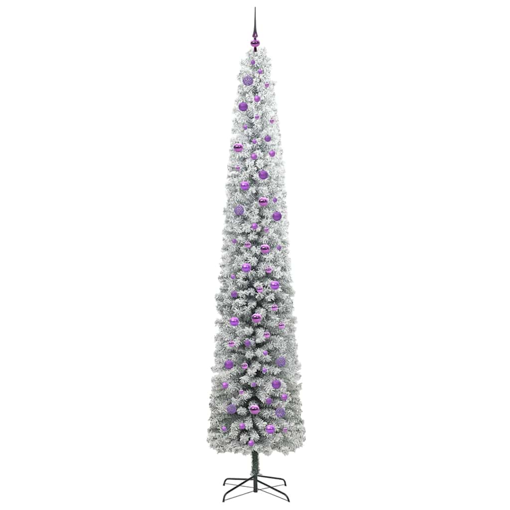 Artificial Christmas Tree with 300 LEDs with Stand Green 270 cm