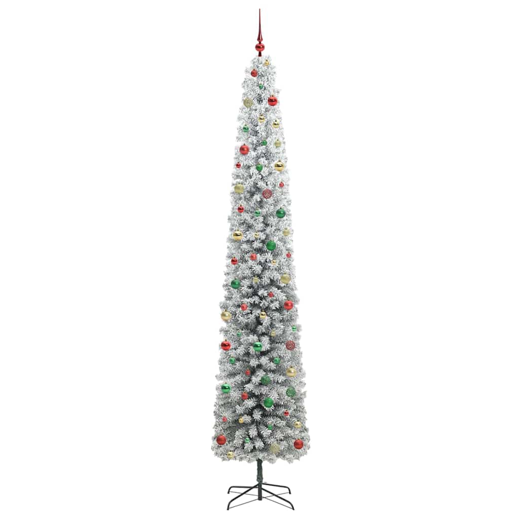 Artificial Christmas Tree with 300 LEDs with Stand Green 270 cm