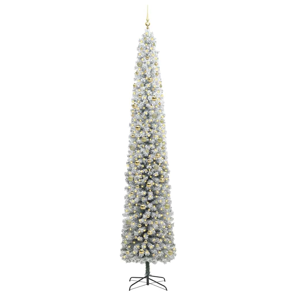 Artificial Christmas Tree with 300 LEDs with Stand Green 300 cm