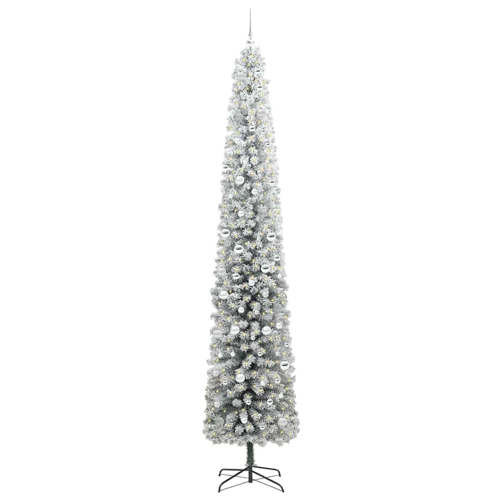 Artificial Christmas Tree with 300 LEDs with Stand Green 300 cm