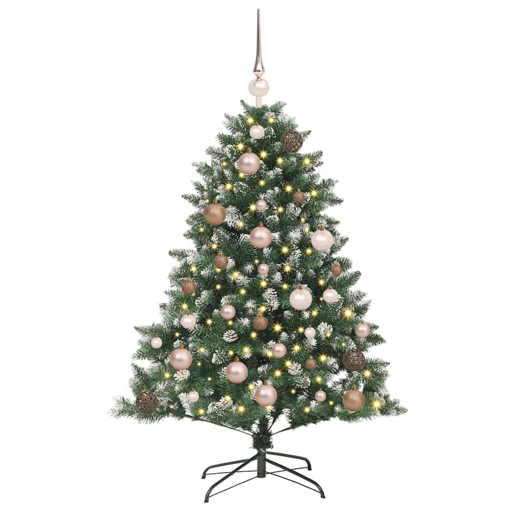 Artificial Christmas Tree with 150 LEDs Green 85 x 85 x 120 cm