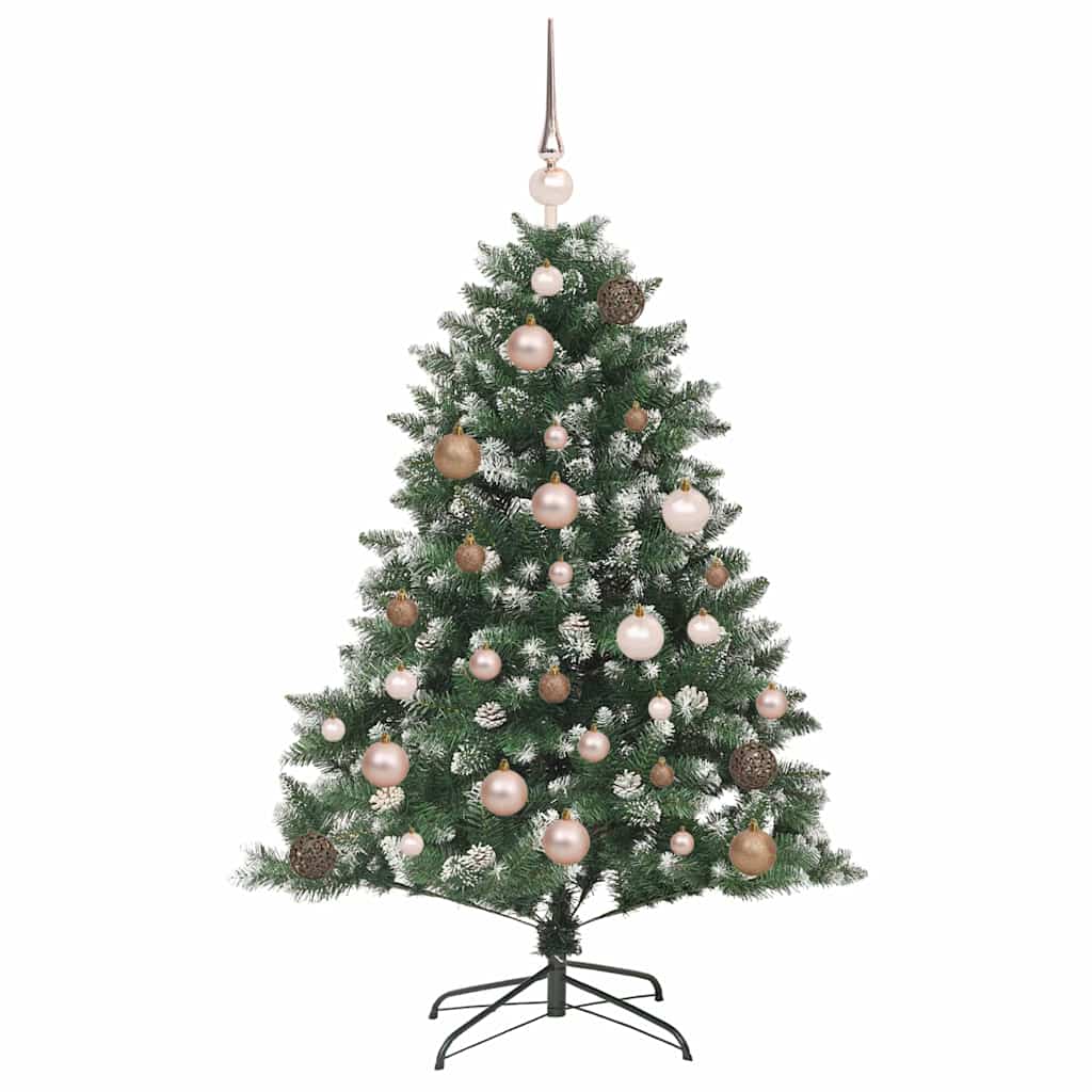 Artificial Christmas Tree with 150 LEDs Green 85 x 85 x 120 cm