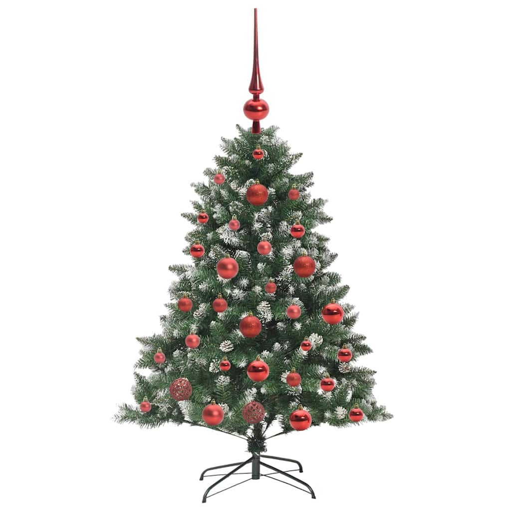 Artificial Christmas Tree with 150 LEDs Green 85 x 85 x 120 cm