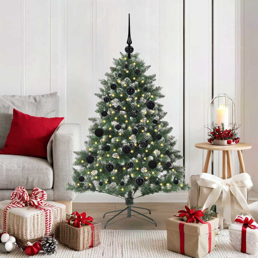 Artificial Christmas Tree with 150 LEDs Green 85 x 85 x 120 cm
