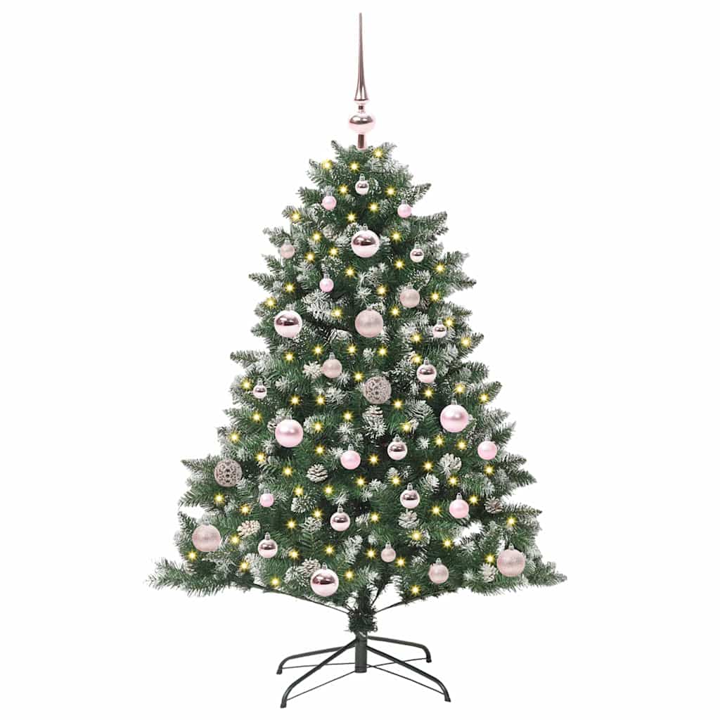 Artificial Christmas Tree with 150 LEDs Green 85 x 85 x 120 cm