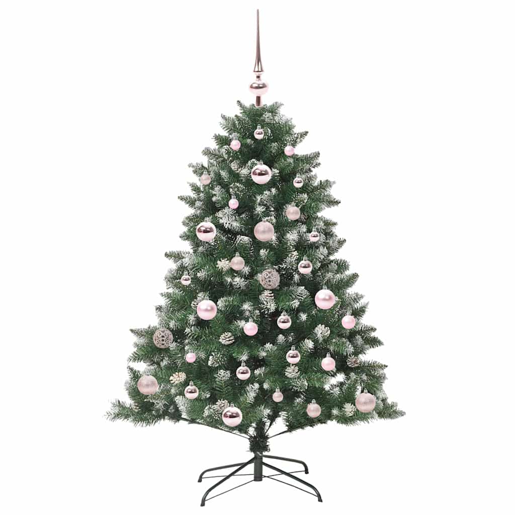 Artificial Christmas Tree with 150 LEDs Green 85 x 85 x 120 cm