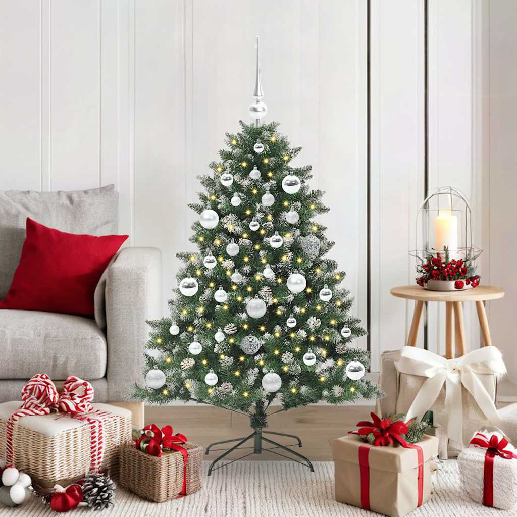 Artificial Christmas Tree with 150 LEDs Green 85 x 85 x 120 cm