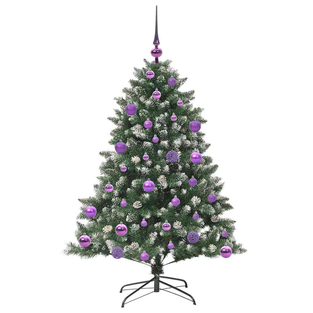 Artificial Christmas Tree with 150 LEDs Green 85 x 85 x 120 cm