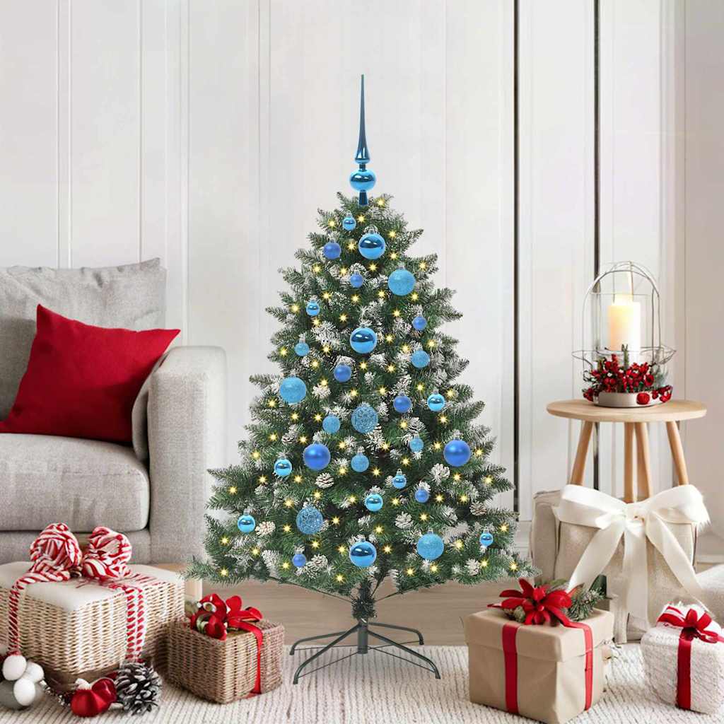 Artificial Christmas Tree with 150 LEDs Green 85 x 85 x 120 cm