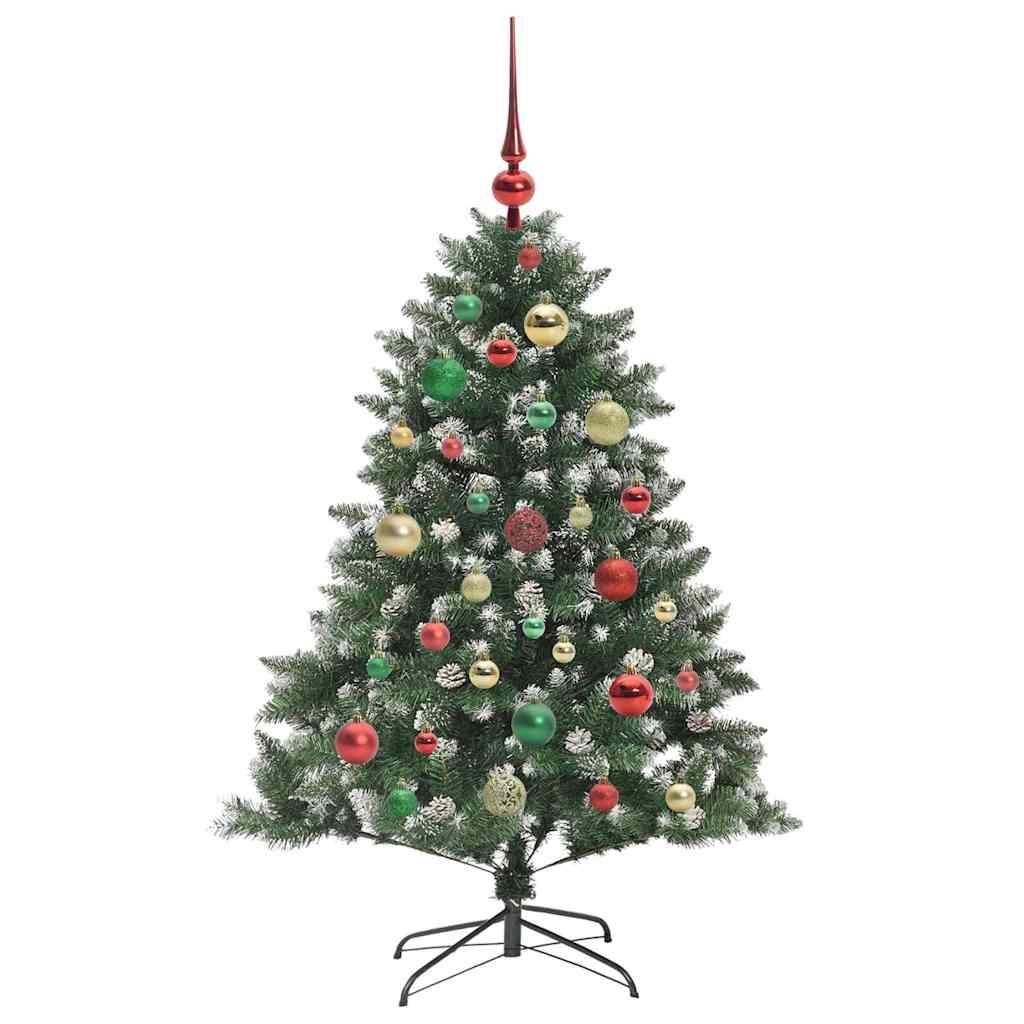 Artificial Christmas Tree with 150 LEDs Green 85 x 85 x 120 cm