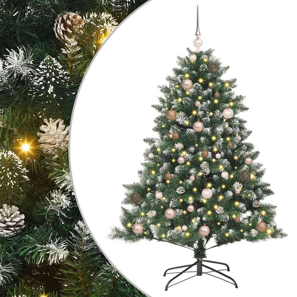 Artificial Christmas Tree with Stand Green 105 x 105 x 150 cm