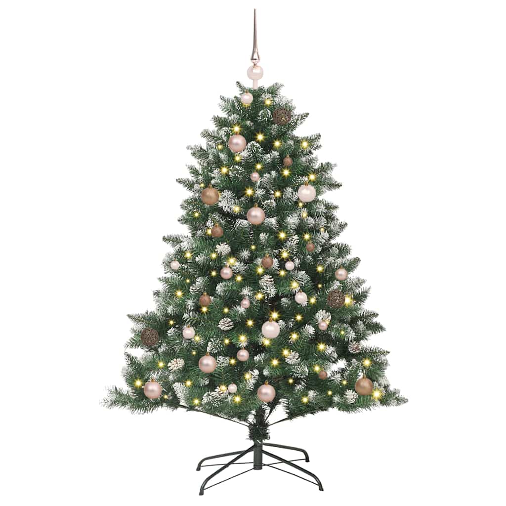 Artificial Christmas Tree with Stand Green 105 x 105 x 150 cm