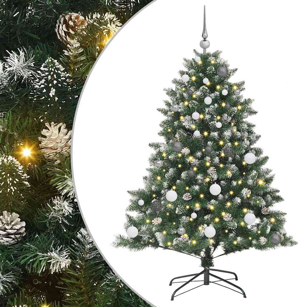 Artificial Christmas Tree with Stand Green 105 x 105 x 150 cm